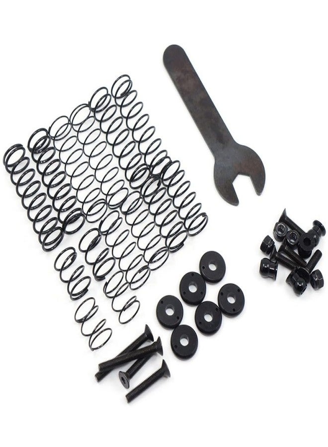 Yeah Racing 100mm Desert Lizard Two Stage Internal Shock Pair Red for Crawler - Image 3